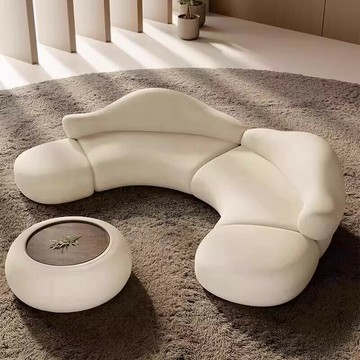 【台灣公司 可打統編】免運 沙發 創意沙發 半圓弧形異形沙發創意美容院辦公室售樓處酒店大堂商務休息區 可開發票 全館六折 工廠現貨直銷 新品特價 c9241