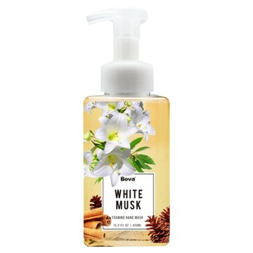 Bova 法柏精品香氛 香氛洗手慕斯 白麝香 450ml 溫和潔淨 保濕不乾澀  1瓶