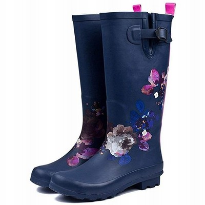 Leia レインブーツ レディース ロング おしゃれ 完全防水 レインシューズ 可愛い 長靴 ガーデニング 花柄 雪 通販 Lineポイント最大get Lineショッピング