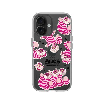 iPhone 16 Clear Case（相機按鈕） 透明 - 迪士尼-經典系列 Disney Classics - 愛麗絲夢遊仙境 Alice in Wonderland - The Cheshire Cat
