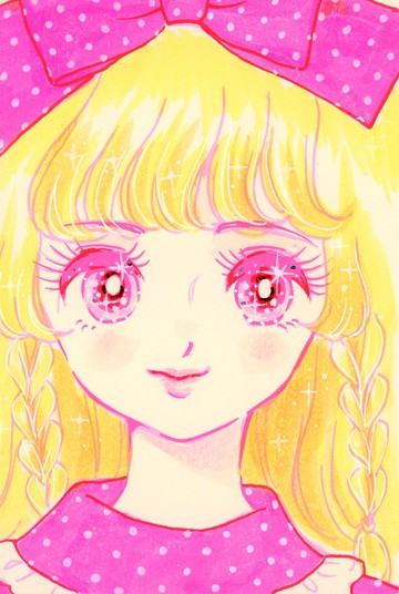 原畫 粉色繪畫 C