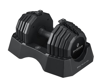 Classic Series 22.6kg (50LB) 5段重量 可調式啞鈴(黑) 單支