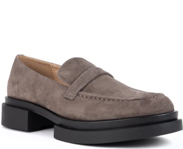 SANTINO MILANO BROWN ELEGANT CLOSED LOAFERS 棕色女款鞋子