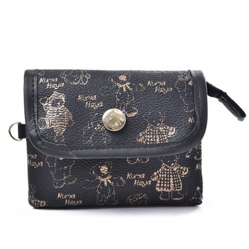 kuma heya -黃金熊掀釦萬用包