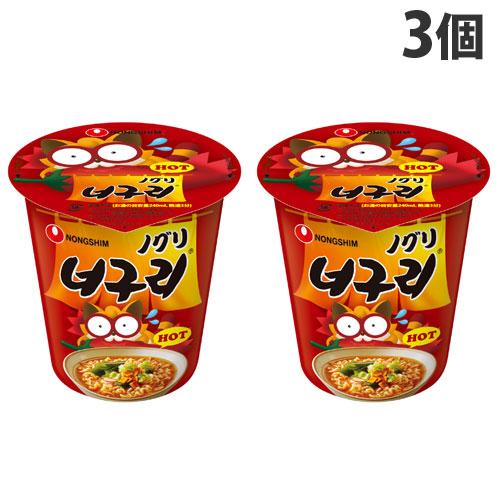 農心ジャパン ノグリラーメン カップ 62g×3個 インスタント カップ麺 カップラーメン ラーメン 辛麺