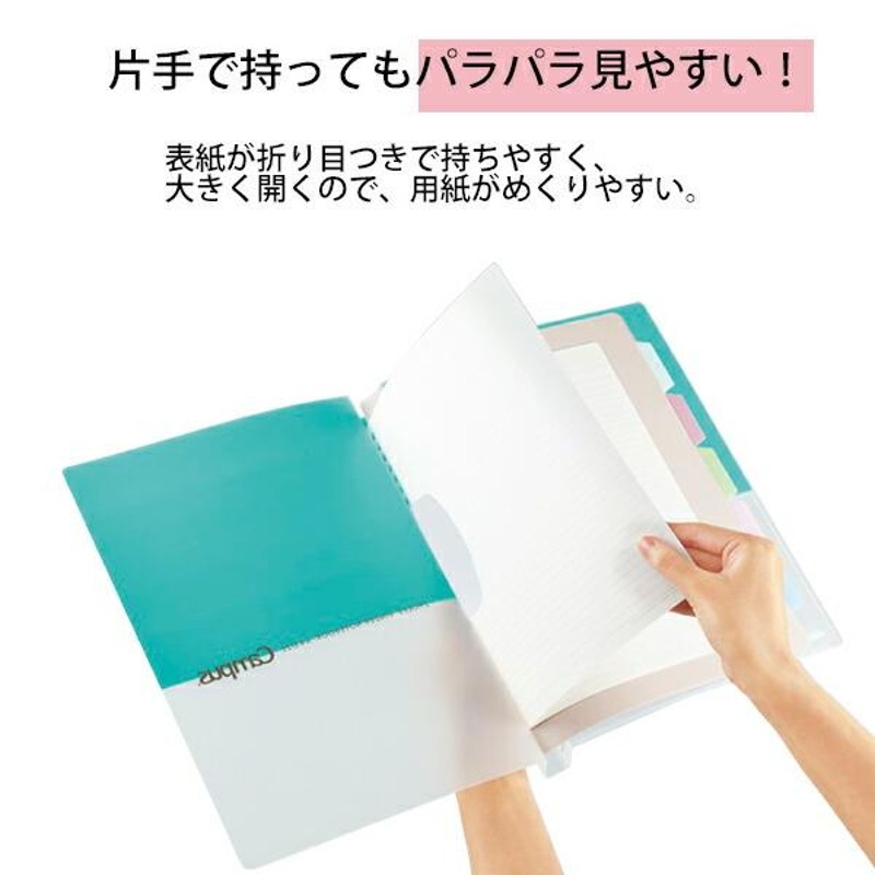 コクヨ プリントもとじやすい2穴ルーズリーフバインダー ル-PP358