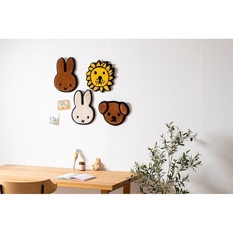 ラグ Miffy Lion Rug ミッフィー ライオンラグ