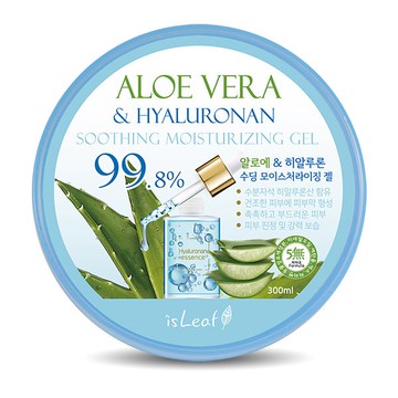 韓國 isLeaf 蘆薈保濕凝凍-玻尿酸(300ml)【優．日常】