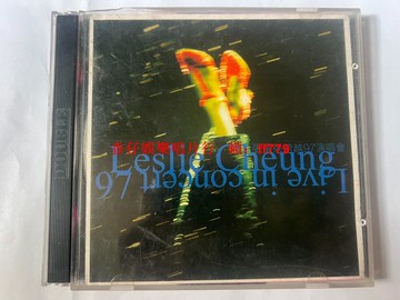 張國榮 跨越97演唱會 2VCD 95成新 懷舊經典 絕版收藏 老歌珍藏 音像制品 粵語歌曲