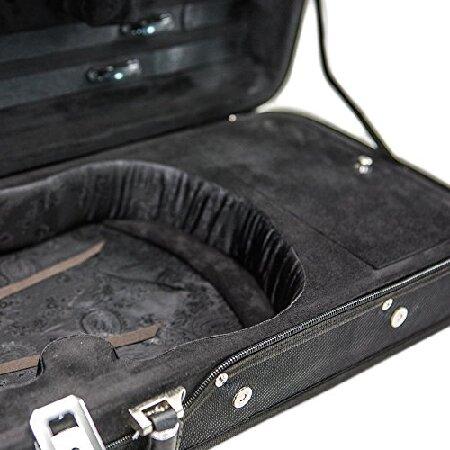 SKY Full Size Violin Oblong Case Lightweight with Hygrometer Black Blac