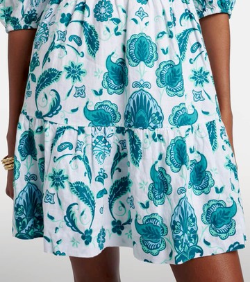 Heidi Klein Kos paisley linen minidress