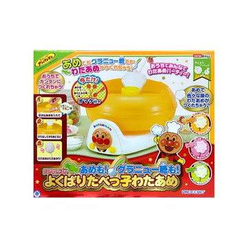 PiNOCCHiO ANPANMAN 麵包超人 棉花糖機玩具 可用於製作多種口味的棉花糖  1盒