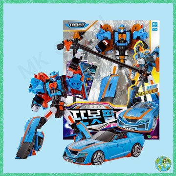 【TOBOT POP】大尺寸變形金剛汽車機器人動作人偶玩具 | 跑車敞篷車
