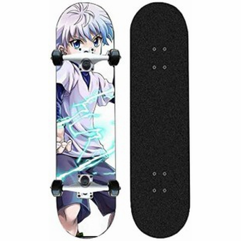 Skwingt スケートボード 完全ボード アニメスケートボード Killua Zoldyck Hunterhunter 7層メープル95 通販 Lineポイント最大1 0 Get Lineショッピング