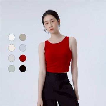 50% Fifty Percent｜日常親膚Bra背心【期間限定】｜02389812001