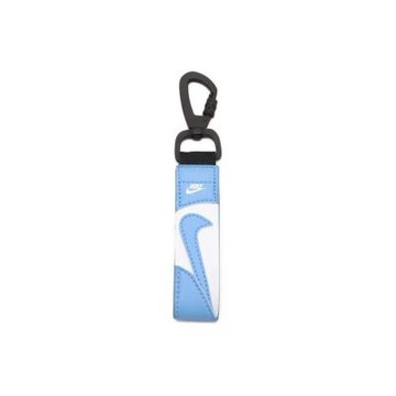 NIKE 小LOGO 鑰匙圈 吊飾 裝飾 鑰匙扣 天藍 HF3613-451 [現貨]