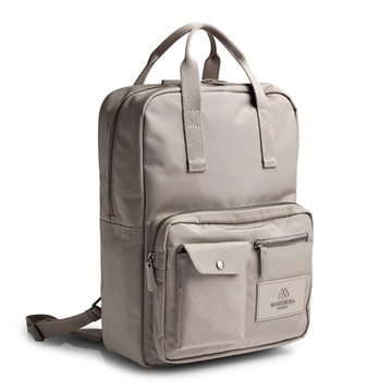 MARKBERG Darla 丹麥工裝風達爾朗多功能抗撕裂防潑水後背包 電腦包 旅行包 (灰褐)