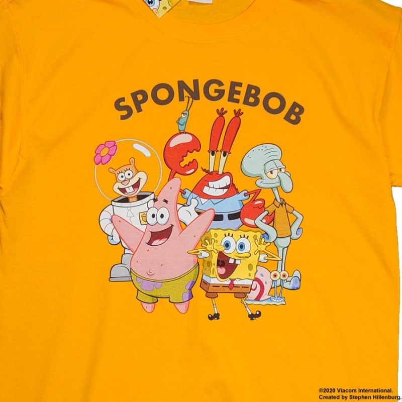 XLXGTG着丈デルタ DELTA Sponge Bob スポンジボブ キャラクタープリントTシャツ メンズXL /eaa347517