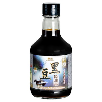 菇王 有機黑豆醬油露  300ml  無添加化學成分  1瓶