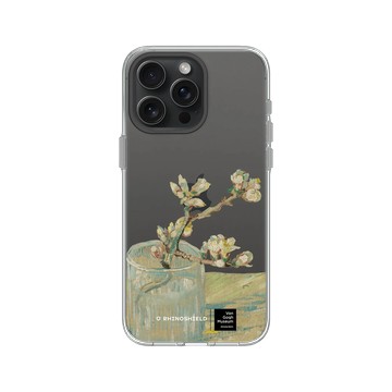 iPhone 15 Pro Max Clear 透明 - Van Gogh Museum - 玻璃杯中盛開的杏花