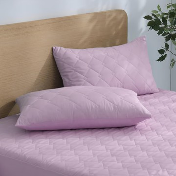 Ishur 伊舒爾 3m石墨烯防潑水保潔墊三件組 柔軟細膩 吸濕透氣 極致親膚  7尺  粉紫