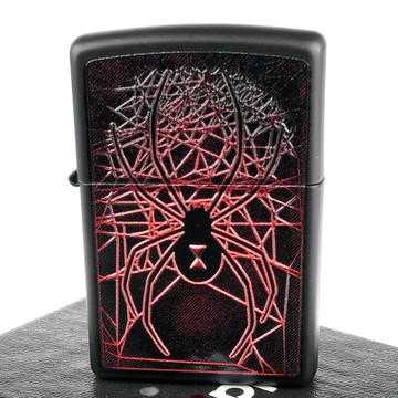 Zippo 美系~Spider Design-蜘蛛圖案3D立體打火機