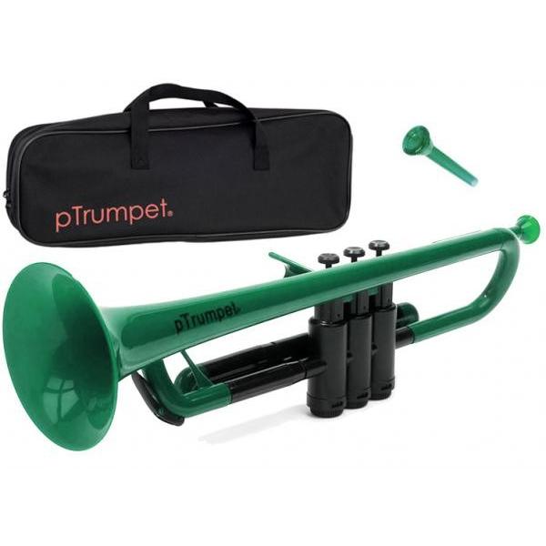 PINSTRUMENTS PTRUMPET1G グリーン pTrumpet 新品 プラスチック トランペット B♭ Pトランペット trumpet green　北海道 沖縄 離島不可