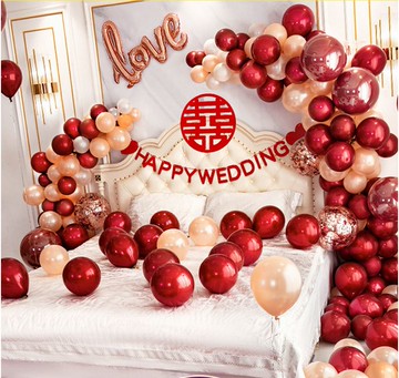 [Hare.D]婚房佈置#638 情人節 新婚 蜜月房 場地佈置 婚禮佈置 派對 結婚 會場佈置 求婚