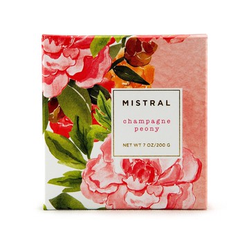【紳士用品專賣】美國 Mistral - 璀璨香檳 香水皂 ( Champagne Peony )