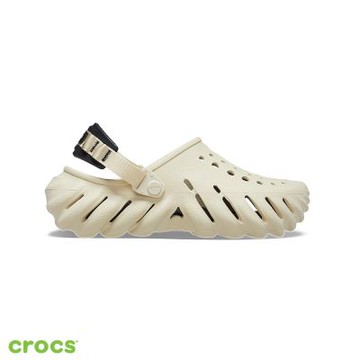Crocs 卡駱馳 (中性鞋) Echo波波克駱格-骨白色 207937-2YJ