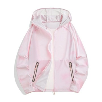 涼感外套 防曬外套 夏季防曬衣潮流 超薄連帽風衣 寬松夾克防曬服 透氣戶外騎車防曬外套 抗UV外套