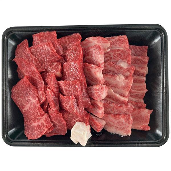 お歳暮 御歳暮 2023 肉 和牛 ギフト 萬野和牛 焼肉用 モモバラ 約600g セット 高級 食品 グルメ 食べ物 MBY60-MAN