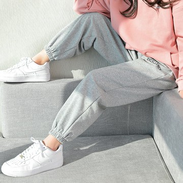 女童衛褲 春秋外穿褲子 秋冬兒童運動褲 秋季加厚休閑褲 大童長褲【不二雜貨】