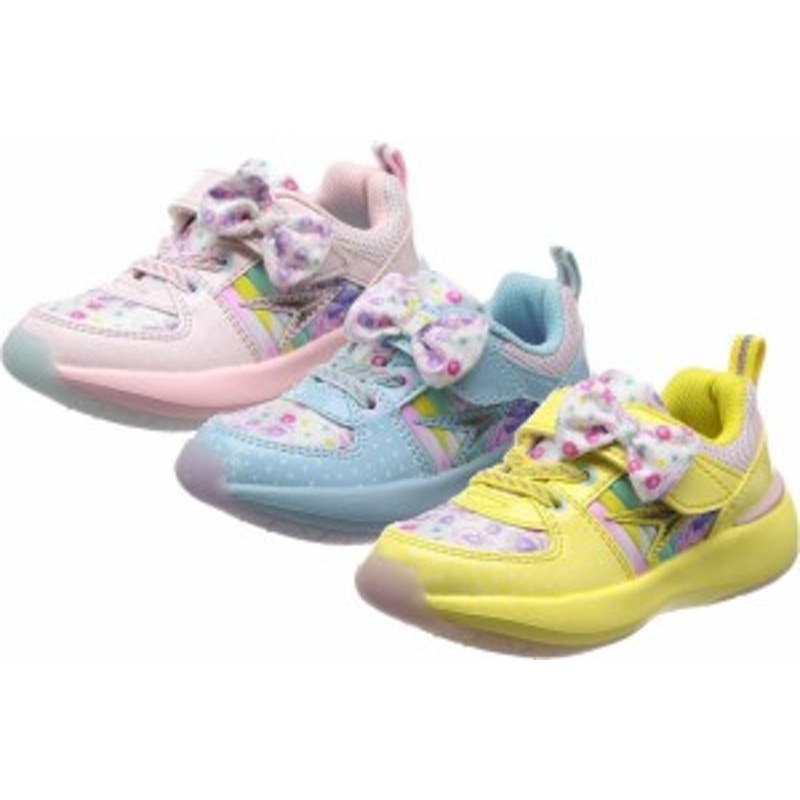 B倉庫 瞬足レモンパイ C 529 Lec 5290 Syunsoku Cream 子供靴 スニーカー 女の子 靴 キッズ ジュニア シューズ 通販 Lineポイント最大1 0 Get Lineショッピング