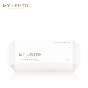 MY LENTO AB面加厚洗臉巾 (50片入) 化妝棉 卸妝棉 卸妝巾