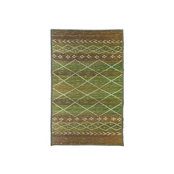 藺草地毯Elena 191x191x0.6cm 百年工藝 (1件) 藺草地毯Elena191x191蕈菇綠棕