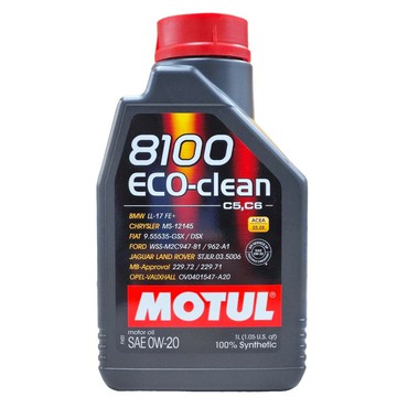 『油工廠』MOTUL ECO-CLEAN 0W20 SP C6 全合成 機油 229.72 FORD BMW BENZ