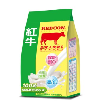 【紅牛】全家人高鈣營養奶粉-膠原蛋白配方-500g黃小柔推薦(全家人適用、全家人活力、膠原蛋白配方)