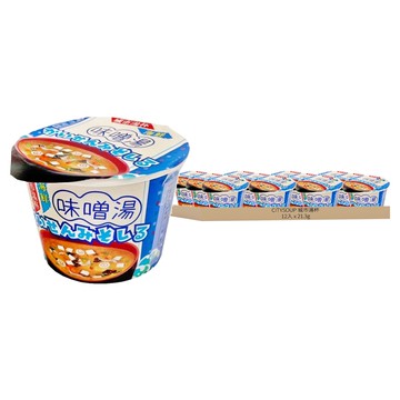 CITYSOUP 城市湯杯 海鮮味噌湯  21.3g  12入