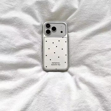 電鍍滴膠波點蘋果iPhone14/13適用12/11蘋果17/16/15PROMAX手機殼