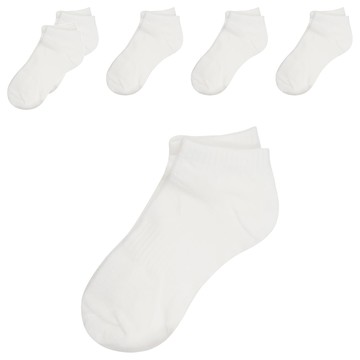 ROYALLIN 蘿林嚴選 透氣棉質短襪 200g 6雙  白色  30 x 20 x 5cm