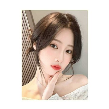 【巴黎精品】現貨+預購 女補髮塊真髮髮片透氣假髮片輕量隱形增髮量假髮接髮-手織7*11cm自然4款a1fv25