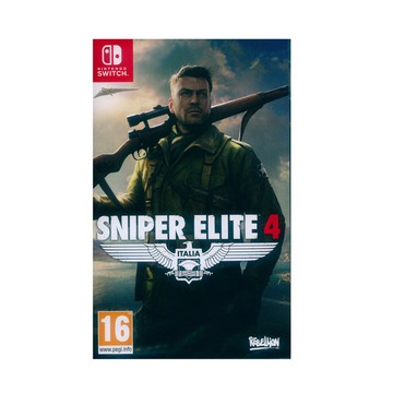 Nintendo NS Switch《狙擊之神 4 (狙擊精英4) Sniper Elite 4》中英文歐版