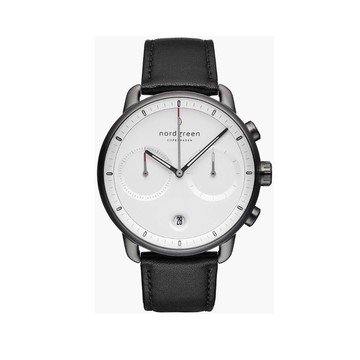 送禮首選★Nordgreen Pioneer先鋒復古棕真皮腕錶42mmPI42GMLEBLXX 【全館優惠★APP下單天天點數10倍送】線上購買享_實體門市同步服務