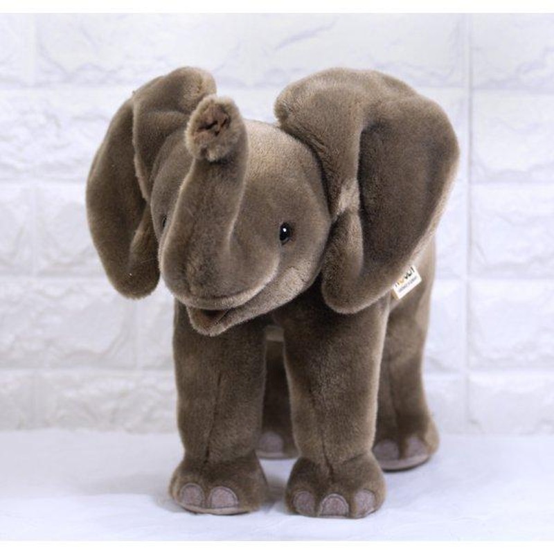 ケーセン ぬいぐるみ kosen ベビーエレファント 象 ぞう ゾウ 立ち 40cm “Tembo” Baby Elephant リアル 動物 |  LINEブランドカタログ