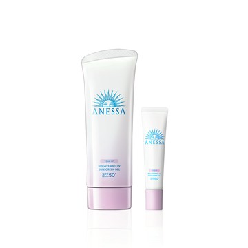 ANESSA 安耐曬 美光燈潤色防曬凝膠新客組(買1送1)