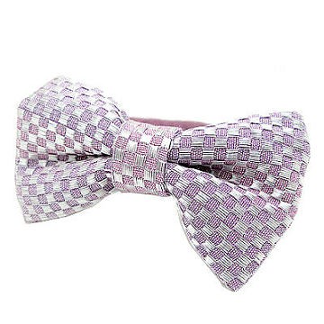 【Charme】素色小蝴蝶結 髮束 紫色