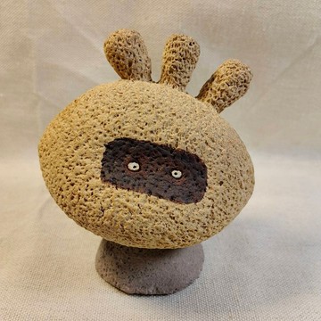 陶偶獨美系列- 58號 擴香石.療癒系手作陶偶文創