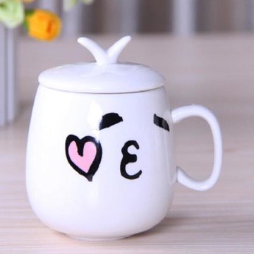 協貿國際 陶瓷萌系表情馬克杯