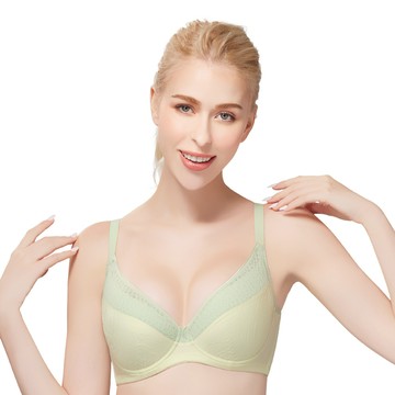 SWEAR 思薇爾 流動光影系列 C-F罩 軟鋼圈 運動 女內衣 (柚香黃)